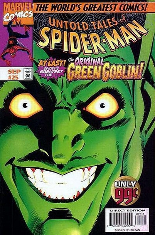Cover of Untold Tales of Spider-Man (Vol 1) #25. One of 250,000 Vintage American Comics on sale from Krypton!