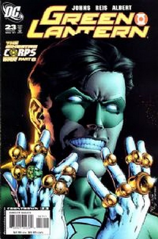 Cover of Green Lantern (Vol 4) #23. One of 250,000 Vintage American Comics on sale from Krypton!