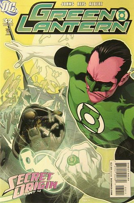 Cover of Green Lantern (Vol 4) #32. One of 250,000 Vintage American Comics on sale from Krypton!