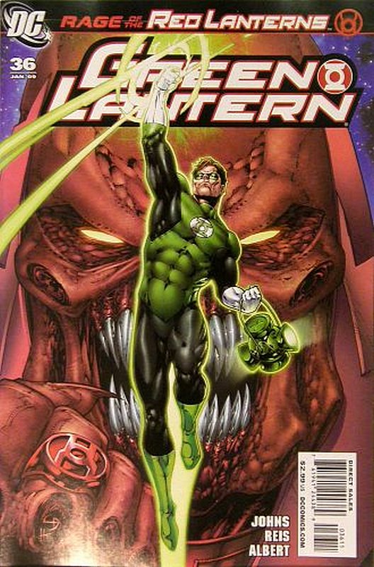 Cover of Green Lantern (Vol 4) #36. One of 250,000 Vintage American Comics on sale from Krypton!