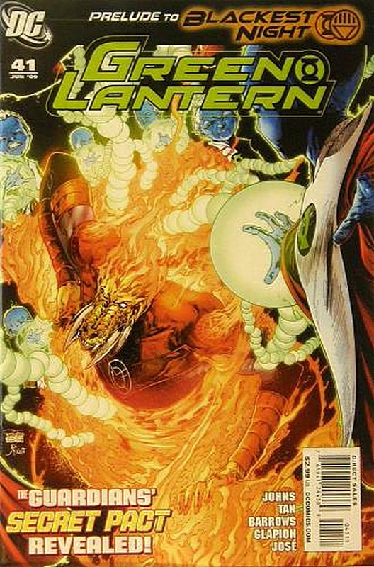 Cover of Green Lantern (Vol 4) #41. One of 250,000 Vintage American Comics on sale from Krypton!