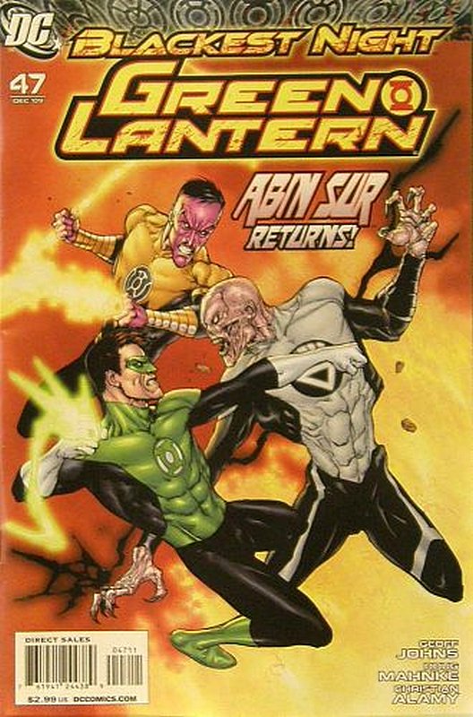 Cover of Green Lantern (Vol 4) #47. One of 250,000 Vintage American Comics on sale from Krypton!