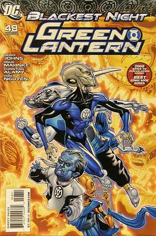 Cover of Green Lantern (Vol 4) #48. One of 250,000 Vintage American Comics on sale from Krypton!