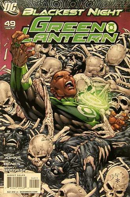Cover of Green Lantern (Vol 4) #49. One of 250,000 Vintage American Comics on sale from Krypton!
