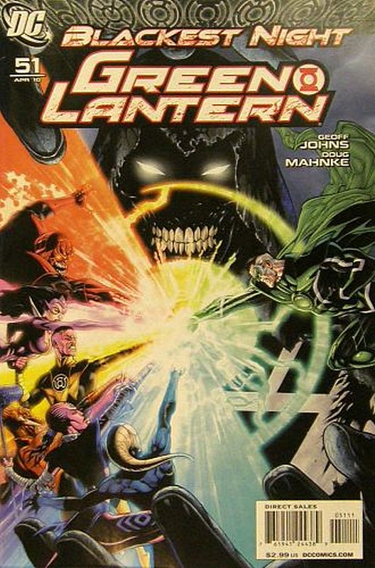 Cover of Green Lantern (Vol 4) #51. One of 250,000 Vintage American Comics on sale from Krypton!