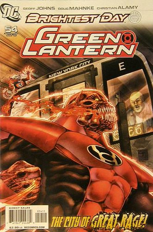 Cover of Green Lantern (Vol 4) #54. One of 250,000 Vintage American Comics on sale from Krypton!