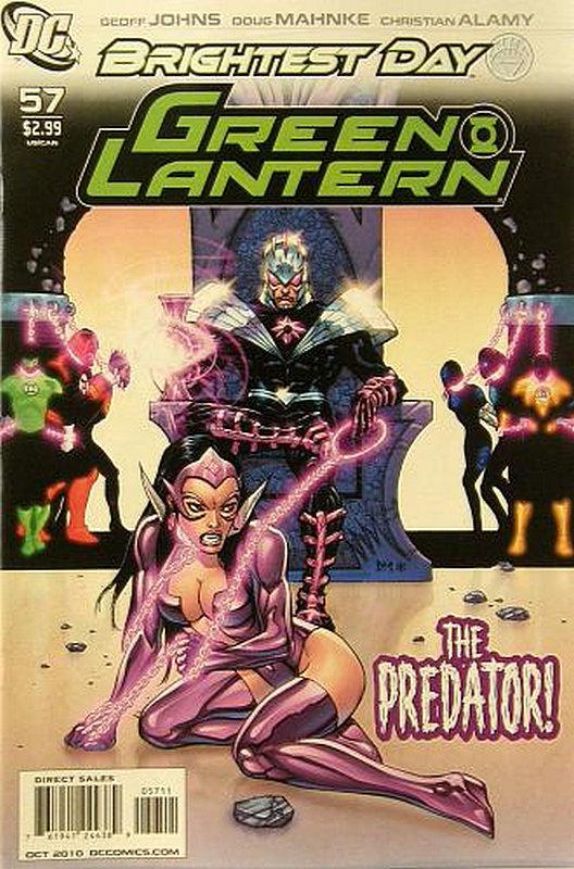 Cover of Green Lantern (Vol 4) #57. One of 250,000 Vintage American Comics on sale from Krypton!