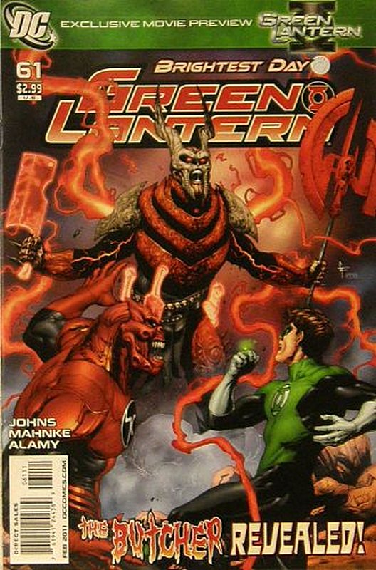 Cover of Green Lantern (Vol 4) #61. One of 250,000 Vintage American Comics on sale from Krypton!