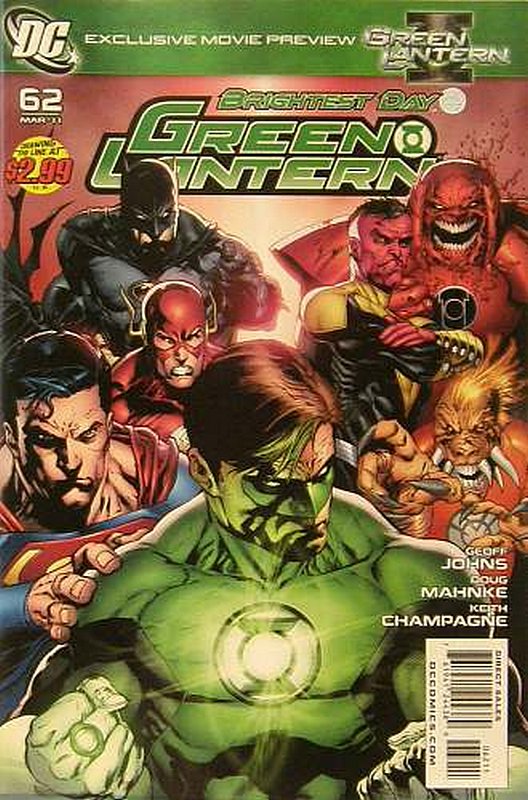 Cover of Green Lantern (Vol 4) #62. One of 250,000 Vintage American Comics on sale from Krypton!