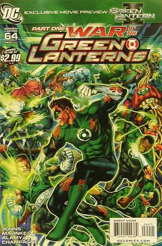 Cover of Green Lantern (Vol 4) #64. One of 250,000 Vintage American Comics on sale from Krypton!