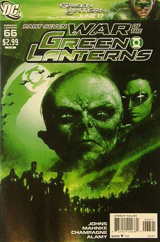 Cover of Green Lantern (Vol 4) #66. One of 250,000 Vintage American Comics on sale from Krypton!