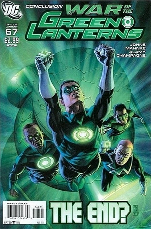 Cover of Green Lantern (Vol 4) #67. One of 250,000 Vintage American Comics on sale from Krypton!