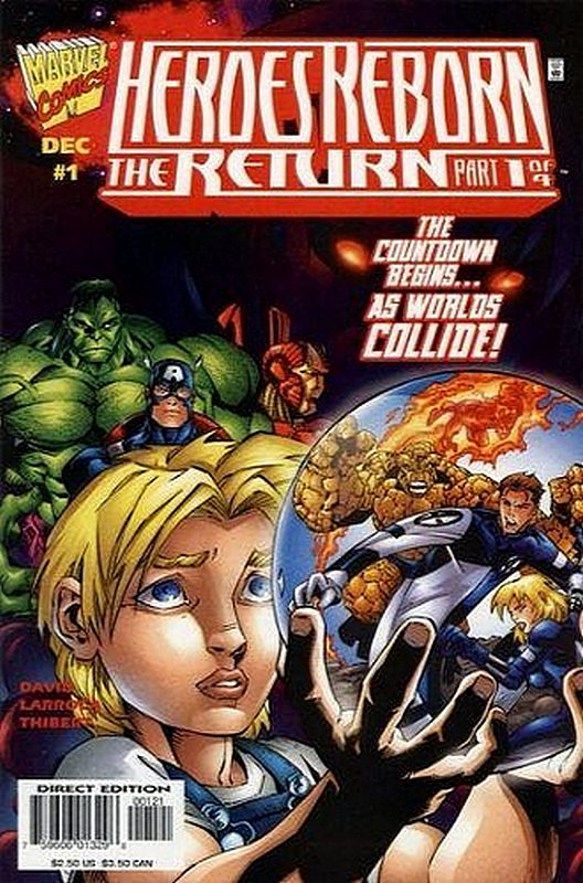 Cover of Heroes Reborn the return (1997 Ltd) #1. One of 250,000 Vintage American Comics on sale from Krypton!