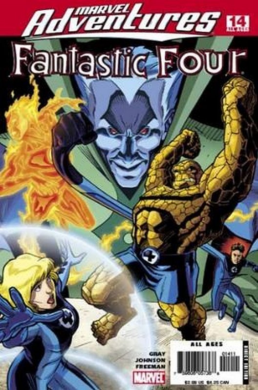 Cover of Marvel Adventures: Fantastic Four #14. One of 250,000 Vintage American Comics on sale from Krypton!