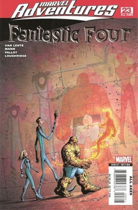 Cover of Marvel Adventures: Fantastic Four #23. One of 250,000 Vintage American Comics on sale from Krypton!