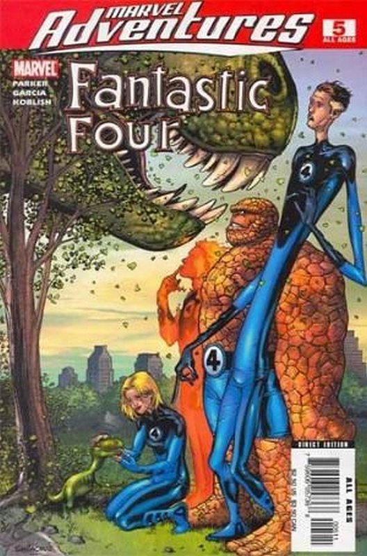 Cover of Marvel Adventures: Fantastic Four #5. One of 250,000 Vintage American Comics on sale from Krypton!