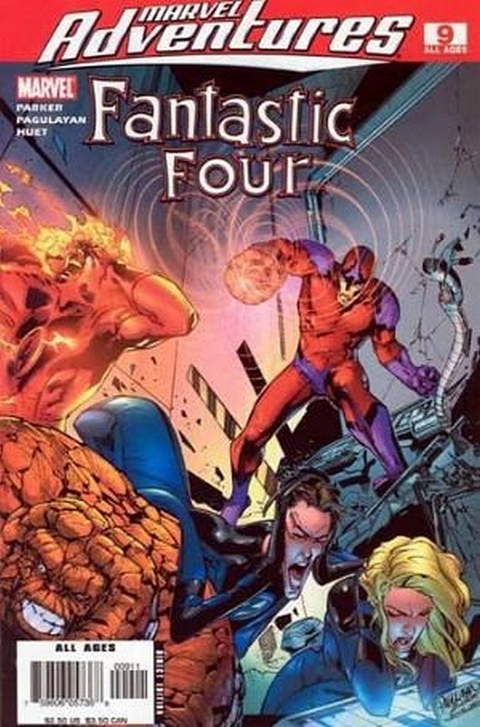 Cover of Marvel Adventures: Fantastic Four #9. One of 250,000 Vintage American Comics on sale from Krypton!