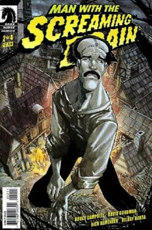 Cover of Man With the Screaming Brain (2005 Ltd) #2. One of 250,000 Vintage American Comics on sale from Krypton!