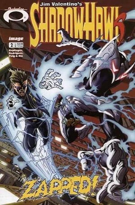 Cover of Shadowhawk (Vol 2) #2. One of 250,000 Vintage American Comics on sale from Krypton!