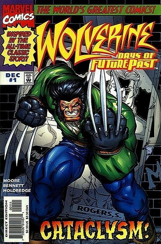 Cover of Wolverine: Days of Future Past (1997 Ltd) #1. One of 250,000 Vintage American Comics on sale from Krypton!
