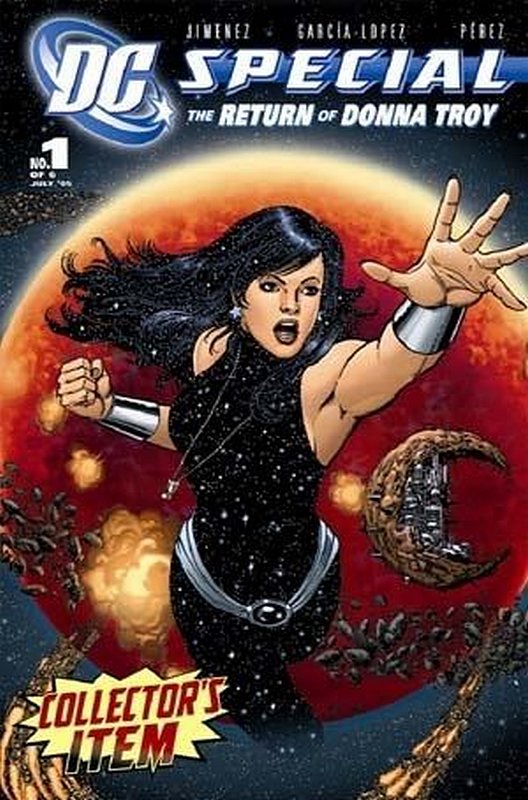 Cover of DC Special: Return of Donna Troy (2005 Ltd) #1. One of 250,000 Vintage American Comics on sale from Krypton!