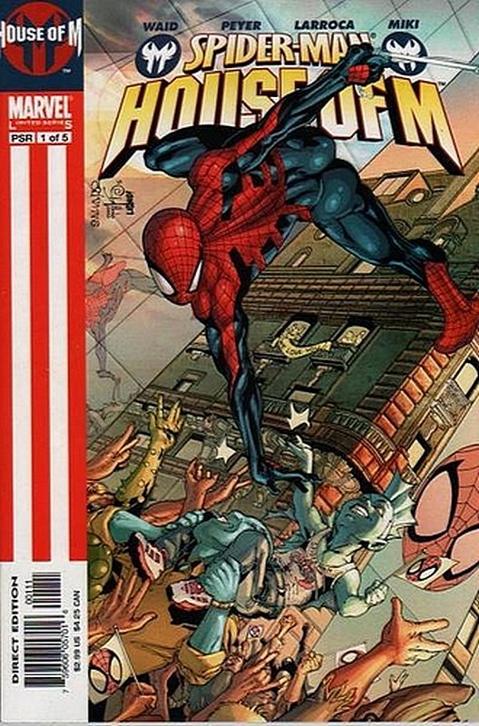 Cover of Spider-Man: House of M (2005 Ltd) #1. One of 250,000 Vintage American Comics on sale from Krypton!