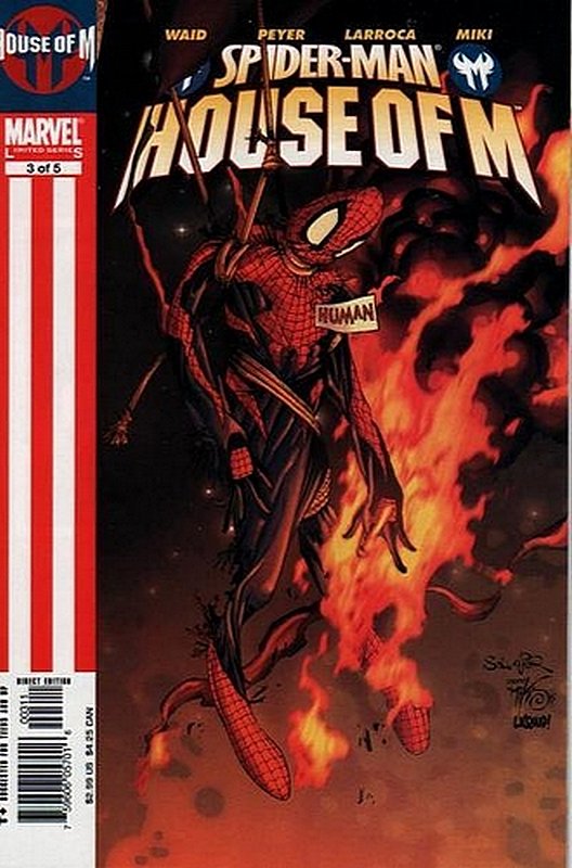 Cover of Spider-Man: House of M (2005 Ltd) #3. One of 250,000 Vintage American Comics on sale from Krypton!
