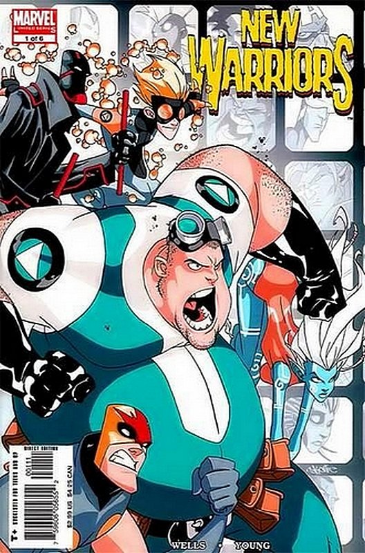 Cover of New Warriors (2005 Ltd) #1. One of 250,000 Vintage American Comics on sale from Krypton!