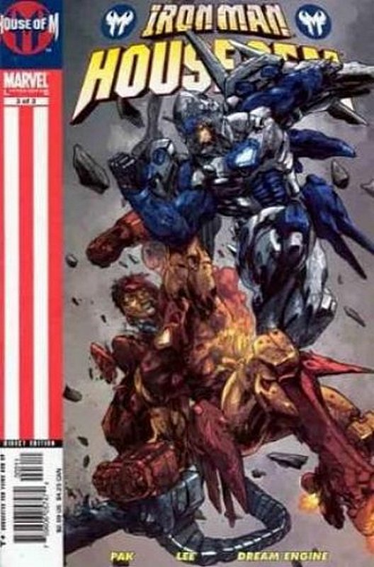 Cover of Iron Man: House of M (2005 Ltd) #3. One of 250,000 Vintage American Comics on sale from Krypton!