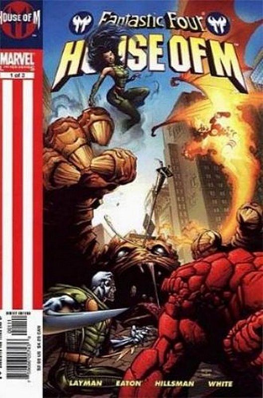 Cover of Fantastic Four: House of M (2005 Ltd) #1. One of 250,000 Vintage American Comics on sale from Krypton!