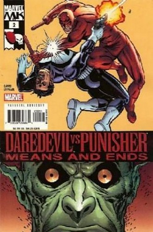 Cover of Daredevil vs Punisher (2005 Ltd) #2. One of 250,000 Vintage American Comics on sale from Krypton!