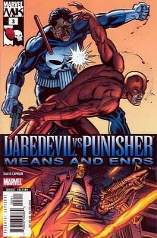 Cover of Daredevil vs Punisher (2005 Ltd) #3. One of 250,000 Vintage American Comics on sale from Krypton!