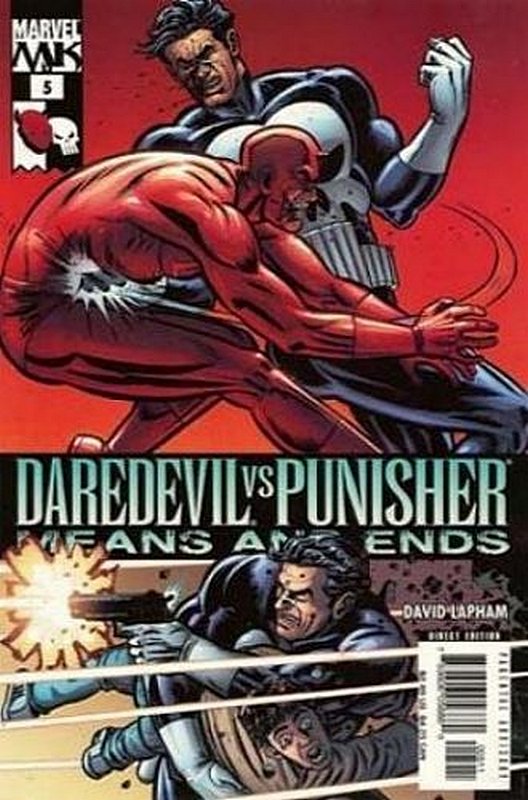 Cover of Daredevil vs Punisher (2005 Ltd) #5. One of 250,000 Vintage American Comics on sale from Krypton!