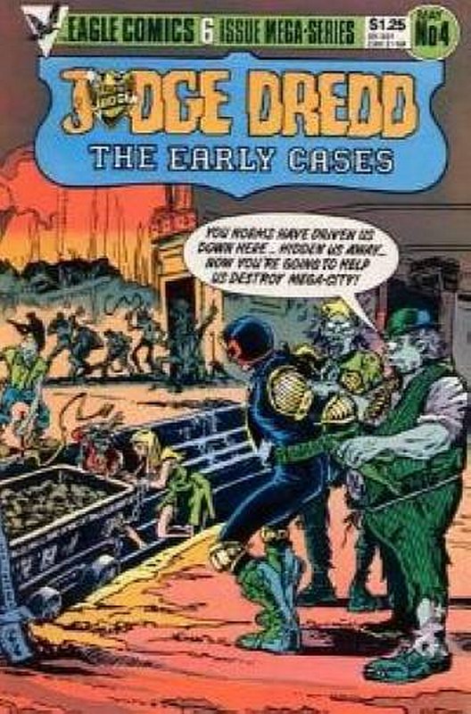 Cover of Judge Dredd: The Early Cases (1985 Ltd) #4. One of 250,000 Vintage American Comics on sale from Krypton!
