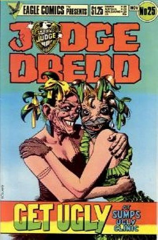 Cover of Judge Dredd (Eagle) (Vol 1) #25. One of 250,000 Vintage American Comics on sale from Krypton!