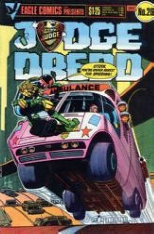 Cover of Judge Dredd (Eagle) (Vol 1) #26. One of 250,000 Vintage American Comics on sale from Krypton!