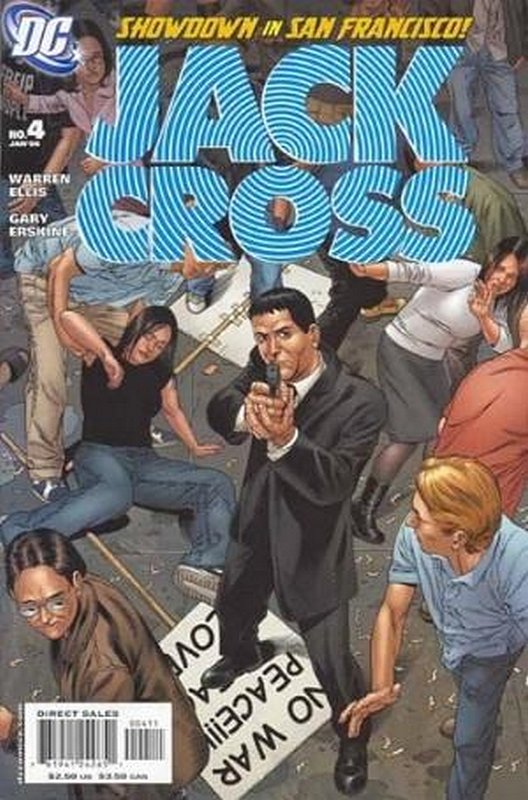 Cover of Jack Cross (2005 Ltd) #4. One of 250,000 Vintage American Comics on sale from Krypton!