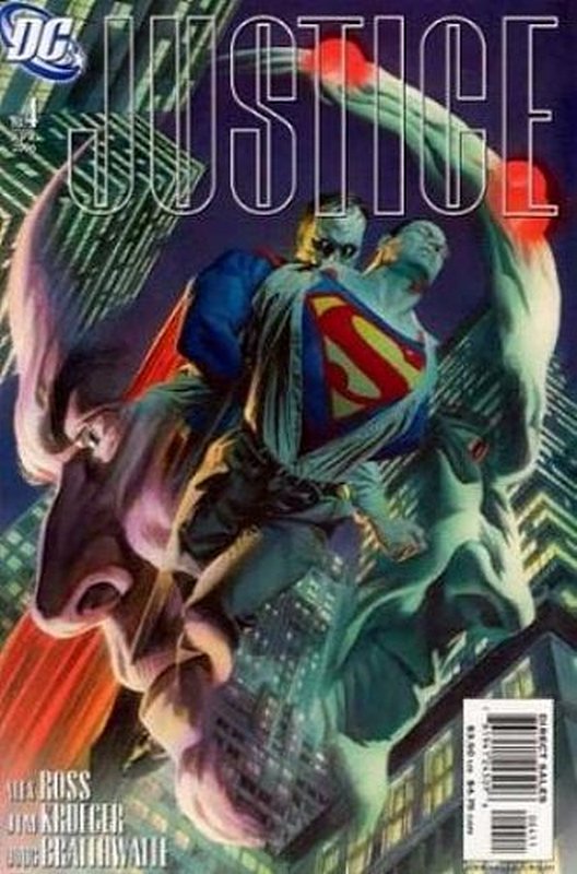 Cover of Justice (JLA) #4. One of 250,000 Vintage American Comics on sale from Krypton!