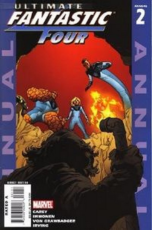 Cover of Ultimate Fantastic Four Annual #2. One of 250,000 Vintage American Comics on sale from Krypton!