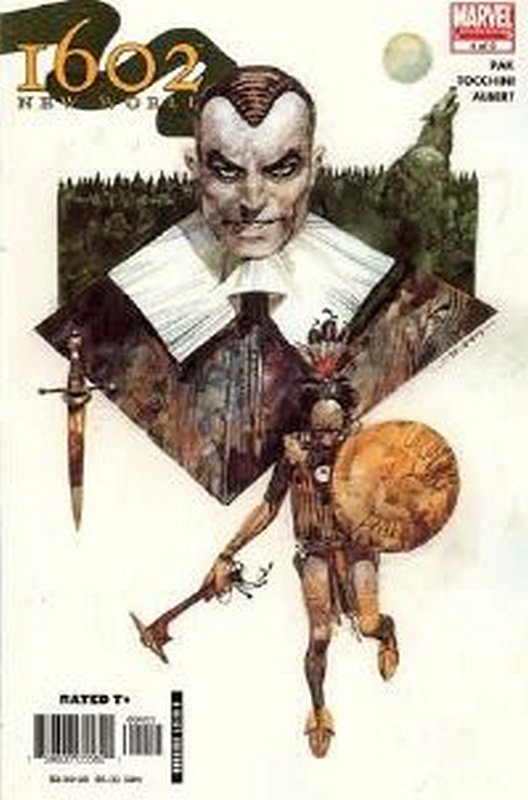 Cover of Marvel 1602: New World (2005 Ltd) #4. One of 250,000 Vintage American Comics on sale from Krypton!