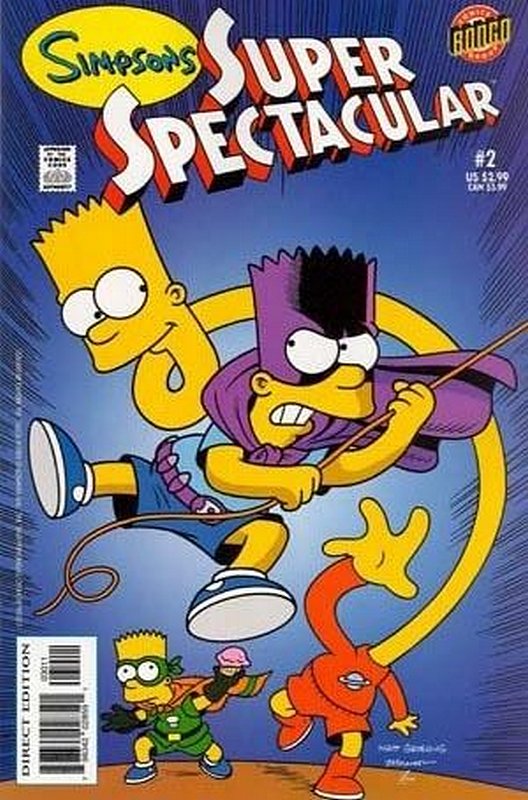 Cover of Simpsons Super Spectacular #2. One of 250,000 Vintage American Comics on sale from Krypton!
