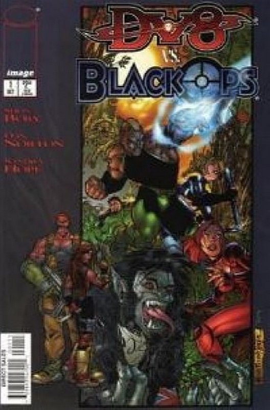 Cover of DV8 vs Black Ops #1. One of 250,000 Vintage American Comics on sale from Krypton!