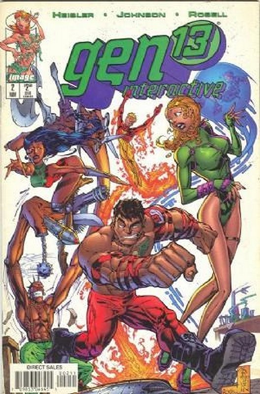 Cover of Gen 13 Interactive (1997 Ltd) #2. One of 250,000 Vintage American Comics on sale from Krypton!