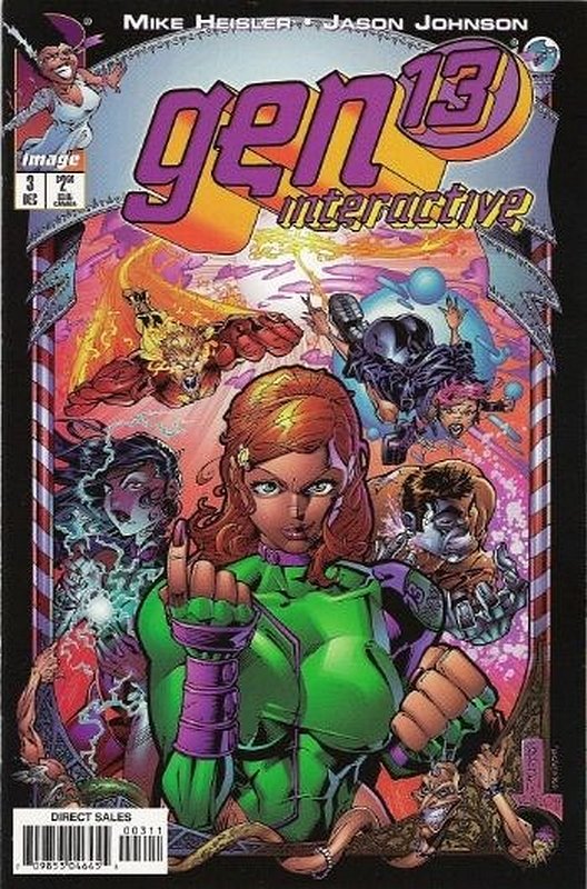 Cover of Gen 13 Interactive (1997 Ltd) #3. One of 250,000 Vintage American Comics on sale from Krypton!