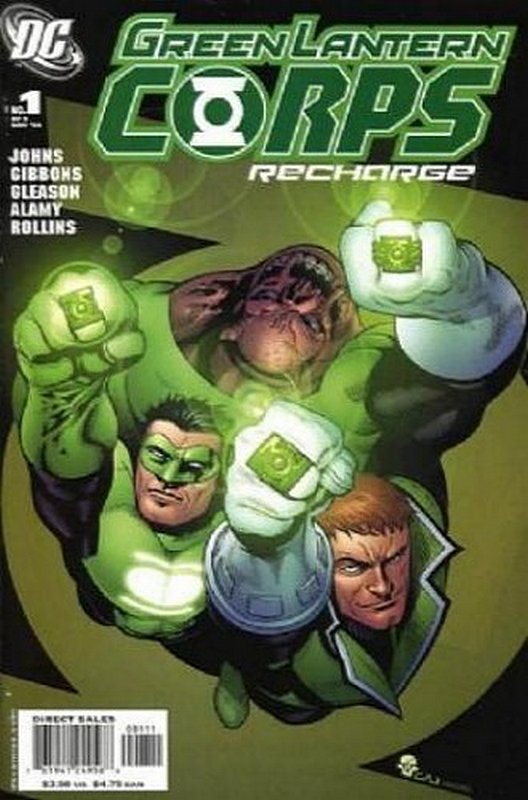 Cover of Green Lantern Corps: Recharge (2005 Ltd) #1. One of 250,000 Vintage American Comics on sale from Krypton!