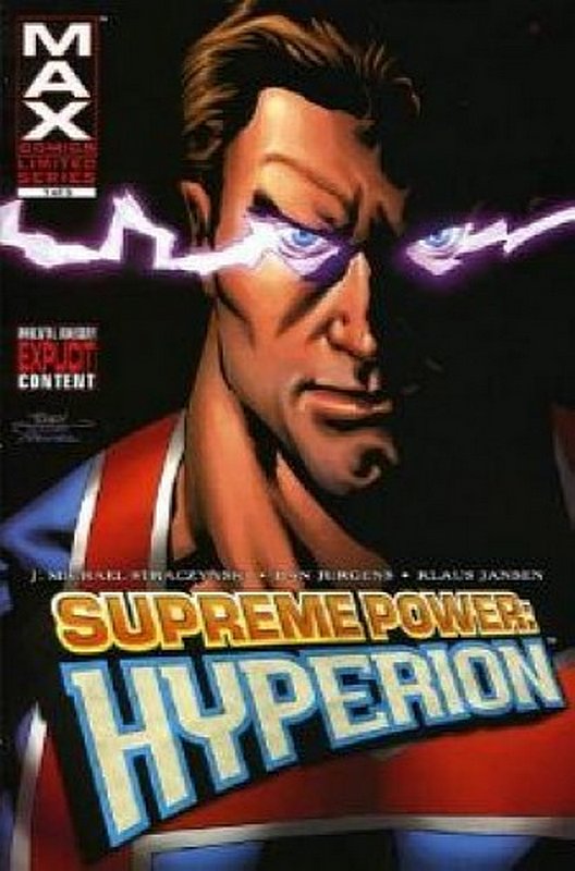 Cover of Supreme Power: Hyperion #1. One of 250,000 Vintage American Comics on sale from Krypton!