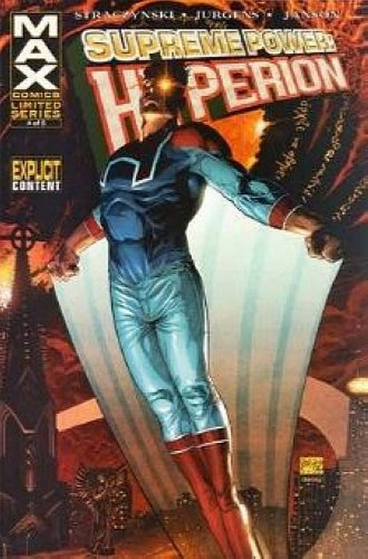 Cover of Supreme Power: Hyperion #4. One of 250,000 Vintage American Comics on sale from Krypton!