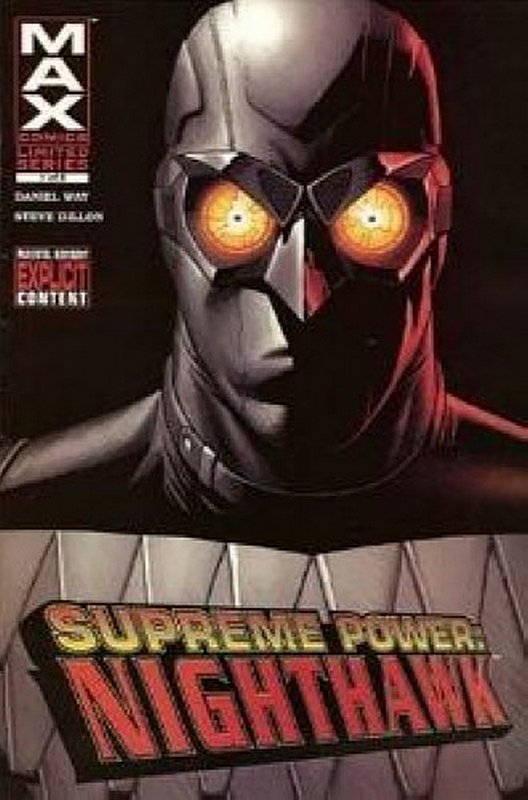 Cover of Supreme Power: Nighthawk (2005 Ltd) #1. One of 250,000 Vintage American Comics on sale from Krypton!
