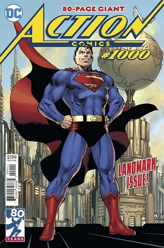 Cover of Action Comics (Vol 3) #1000. One of 250,000 Vintage American Comics on sale from Krypton!