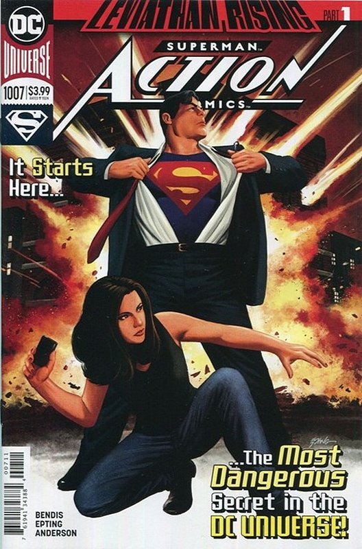 Cover of Action Comics (Vol 3) #1007. One of 250,000 Vintage American Comics on sale from Krypton!